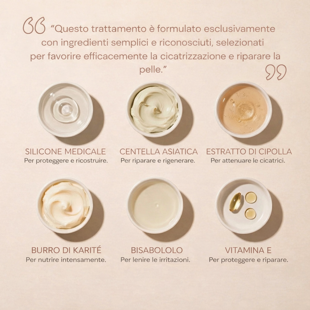 DERMELIA™ Repair - Il primo trattamento a barriera prolungata per ogni tipo di cicatrice