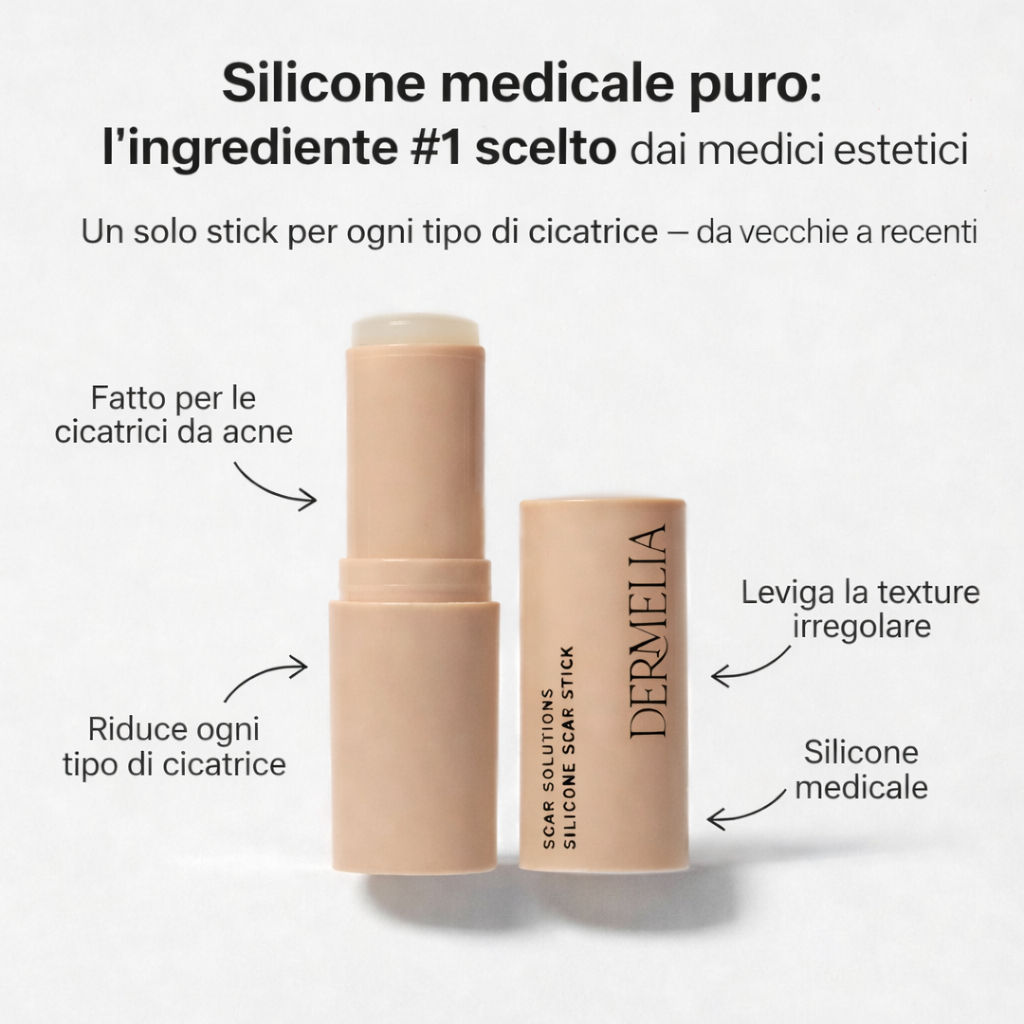 DERMELIA™ Repair - Il primo trattamento a barriera prolungata per ogni tipo di cicatrice