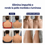 Telo da doccia esfoliante antibatterico