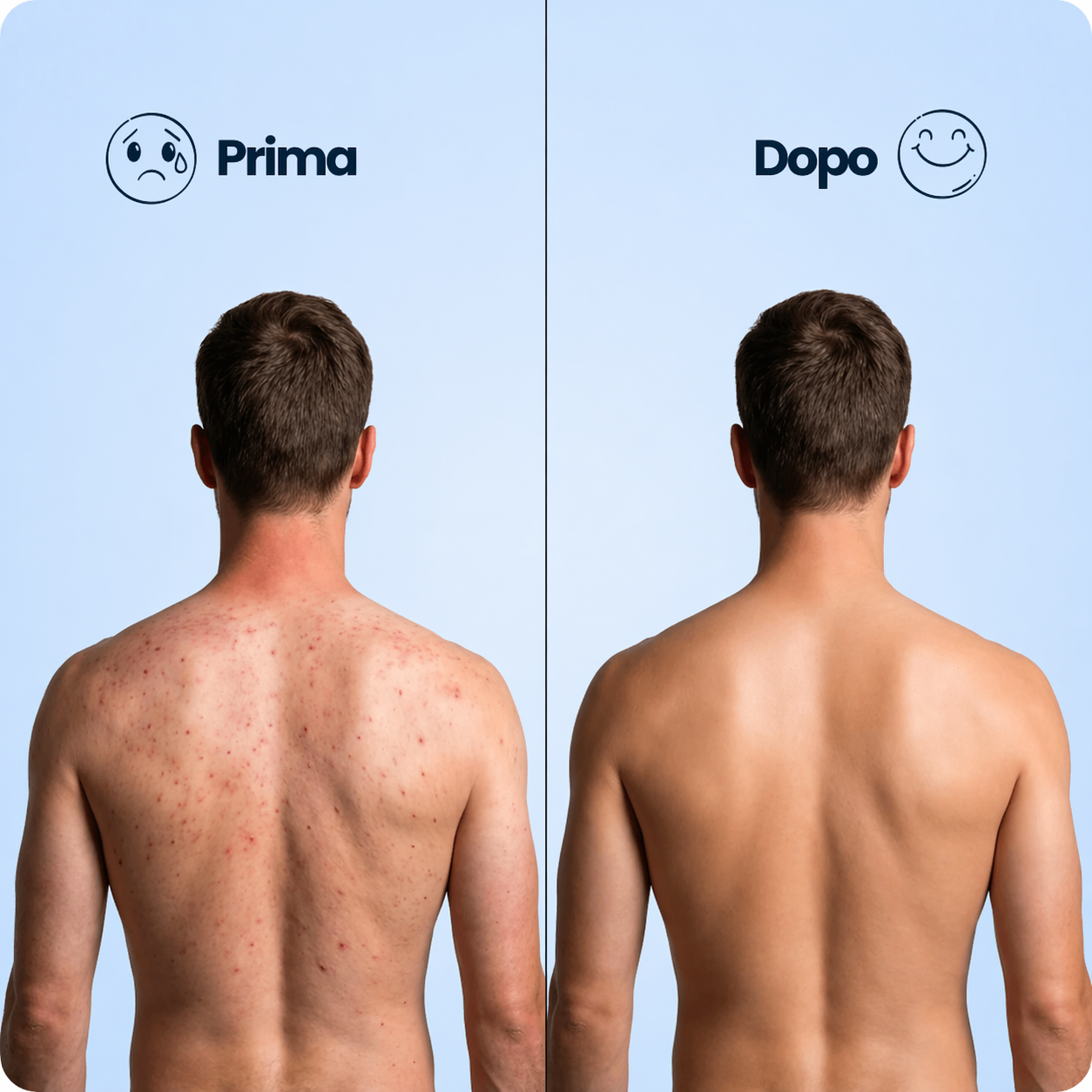 Telo da doccia esfoliante antibatterico