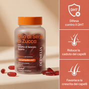 Capsule molli di olio di semi di zucca