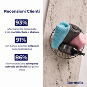 Telo da doccia esfoliante antibatterico