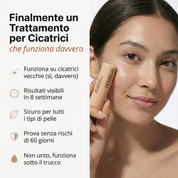 DERMELIA™ Repair - Il primo trattamento a barriera prolungata per ogni tipo di cicatrice